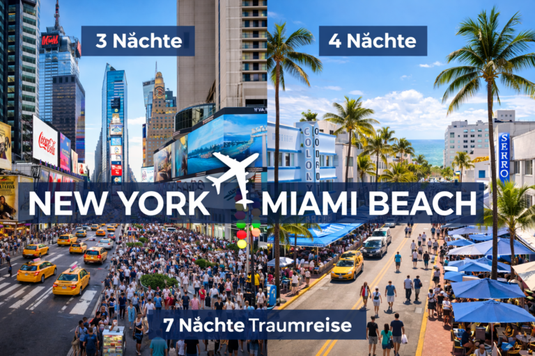 New York mit Miami Beach kombinieren