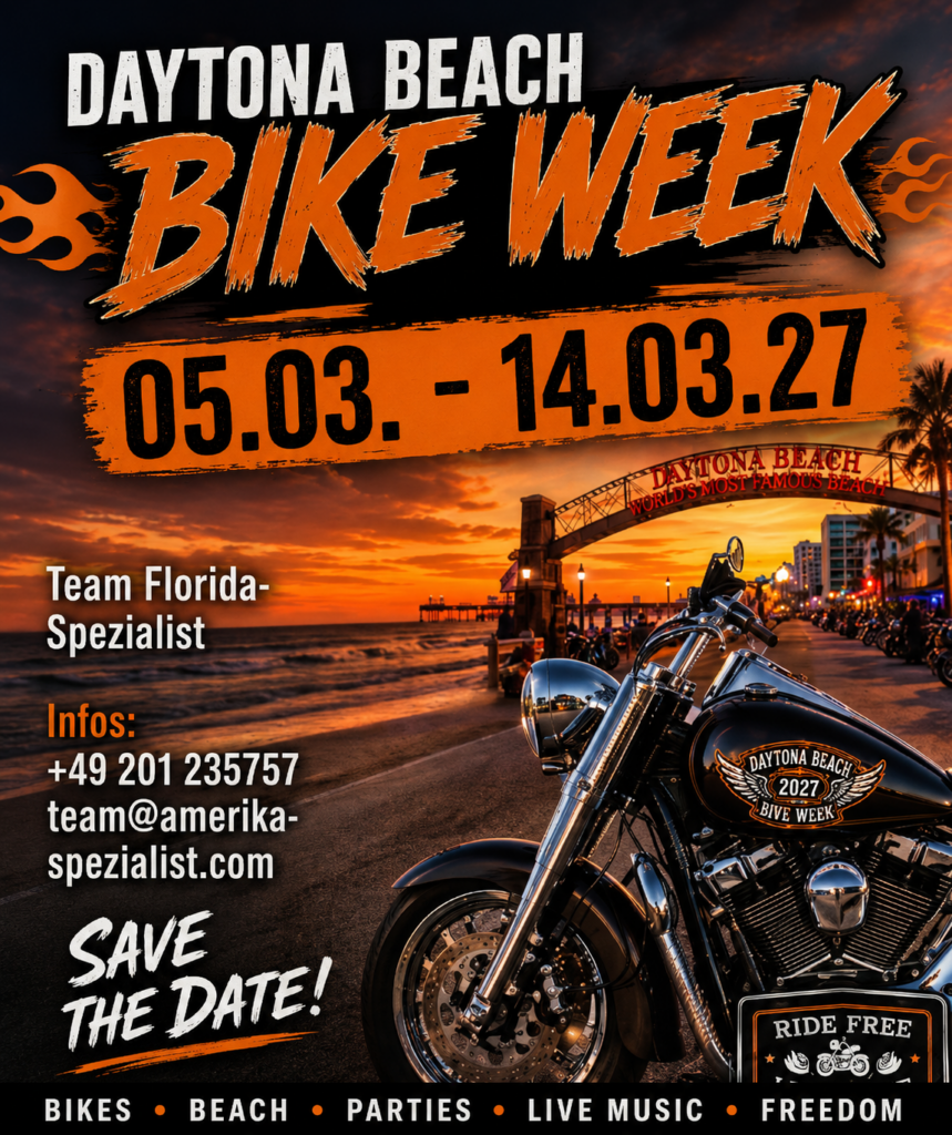 Florida-Urlaub mit Daytona - Bike-Week